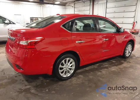 2018 Nissan Sentra Sv z USA, uszkodzony, nr VIN 3N1AB7AP1JY206084